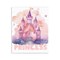 Stupell Industries Pastel Princess Castle Wall Plaque By Jesse Keith
